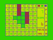 Flipper for Dragon 32/64 - The computer calculates a move...
