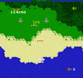 1942 for NES / Famicom - Approaching land...