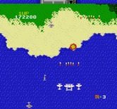 1942 for NES / Famicom - A power up gives me some extra firepower...