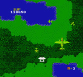 1942 for NES / Famicom - Those large planes take multiple shots to destroy...