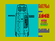 1942 for ZX Spectrum - Level completed!