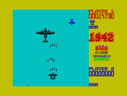 1942 for ZX Spectrum - Attacking a large plane again!