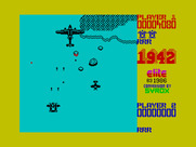 1942 for ZX Spectrum - A large plane appears; these take several shots before being destroyed!