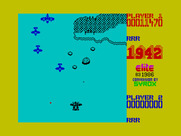 1942 for ZX Spectrum - Another enemy plane formation appears...