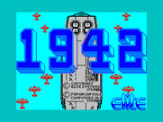 1942 for ZX Spectrum - Loading screen.