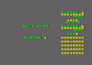 1942 for Amstrad CPC - Game over.