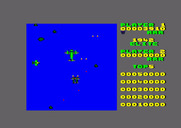 1942 for Amstrad CPC - These larger planes take multiple shots to destroy.