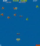 1942 for Arcade - Shoot the formation of red planes for a bonus item!