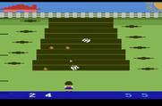 Wabbit for Atari 2600 - Not many carrots left on this round!