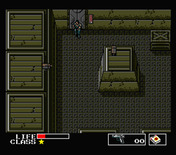 Metal Gear for MSX - Watch out for the security system!