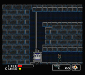 Metal Gear for MSX - Take an elevator up to the next floor...