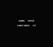Metal Gear for MSX - Game over.