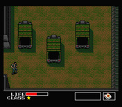 Metal Gear for MSX - Found some trucks!