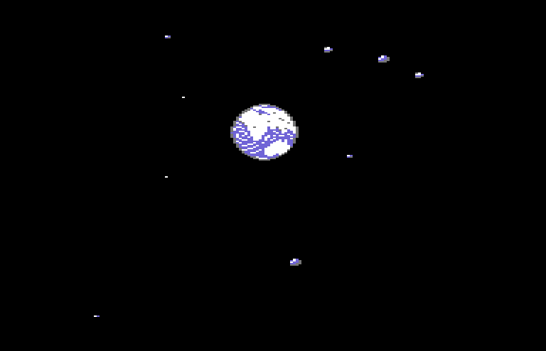 Aigina's Prophecy Commodore 64 Screenshot: Game introduction.