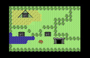 Aigina's Prophecy for Commodore 64 - Game start.