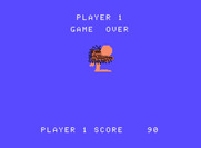 B.C. II: Grog's Revenge for ColecoVision - Game over.