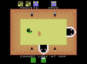 Alcazar: The Forgotten Fortress for ColecoVision - Giant spider attacks!