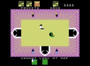 Alcazar: The Forgotten Fortress for ColecoVision - Under attack! Running away for now...