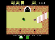 Alcazar: The Forgotten Fortress for ColecoVision - Some stairs heading up...