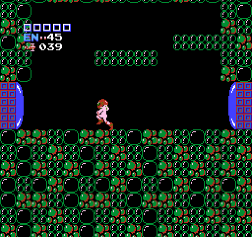 Metroid NES / Famicom Screenshot: Another empty room for some momentary quiet...