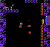 Metroid for NES / Famicom - Looks like I can go down here...or up, if I had the ice beam upgrade.