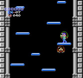 Metroid for NES / Famicom - Metroids are tough opponents and drain energy very quickly!