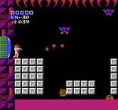 Metroid for NES / Famicom - Make sure nothing knocks you off of the platforms here...