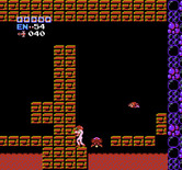 Metroid for NES / Famicom - That's a tall wall to jump over!