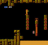 Metroid for NES / Famicom - Ah, a missile upgrade!
