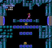 Metroid for NES / Famicom - After winning the game you can play again with Samus not wearing her armor.
