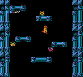 Metroid for NES / Famicom - Leaping my way up some platforms...