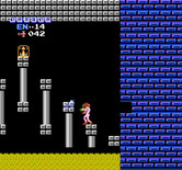 Metroid for NES / Famicom - Jump carefully to reach that missile upgrade!