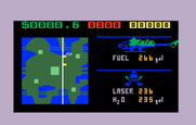 Hover Force for Intellivision - Radar view.