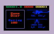 Hover Force for Intellivision - Game over.