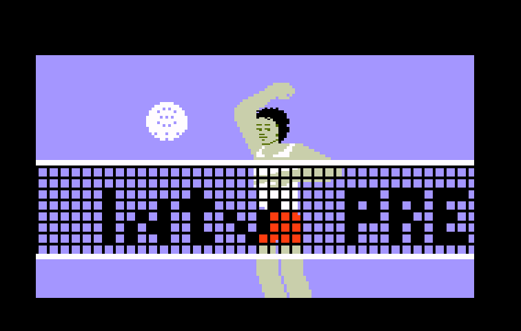 Spiker! Super Pro Volleyball Intellivision Screenshot: INTV Presents...