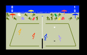 Spiker! Super Pro Volleyball for Intellivision - Volleyball in progress...