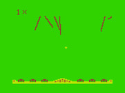 Defense for Dragon 32/64 - Game start (alternate colors).