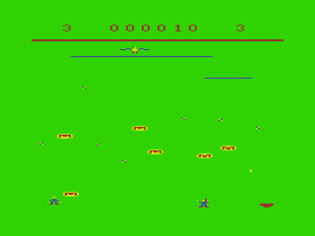 Dragon Hawk Dragon 32/64 Screenshot: Game start.