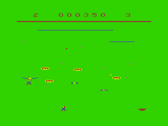 Dragon Hawk Dragon 32/64 Screenshot: Freddy has been captured!