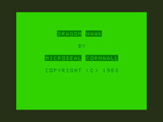 Dragon Hawk for Dragon 32/64 - Title screen 1.