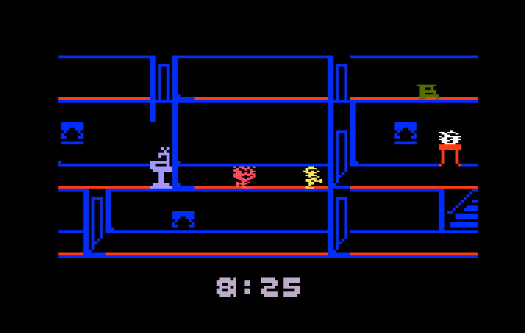 Kool-Aid Man Intellivision Screenshot: I'm being chased!