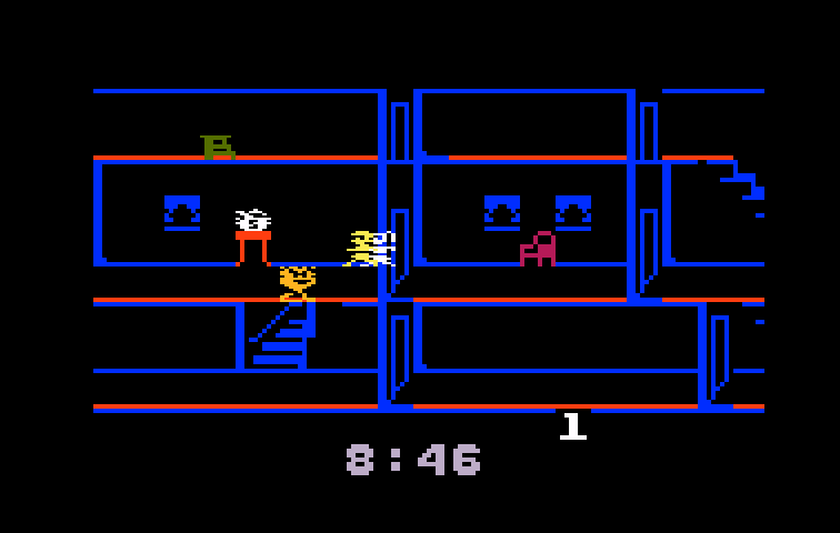 Kool-Aid Man Intellivision Screenshot: Don't get caught!