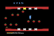 Plaque Attack for Atari 2600 - Careful, the strawberries are attacking your teeth!