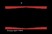 Plaque Attack for Atari 2600 - Starting screen.