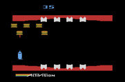 Plaque Attack for Atari 2600 - Game start.