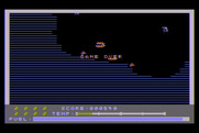 Caverns of Callisto for Atari 8-bit - Game over.
