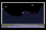 Caverns of Callisto for Atari 8-bit - I'm hit, so my character dissolves...