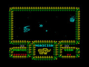 Meganova for ZX Spectrum - Blast incoming asteroids!