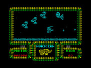 Meganova for ZX Spectrum - More enemies fly by...