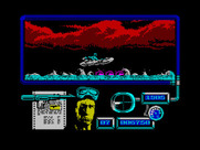 Navy Moves for ZX Spectrum - Jump over mines in the water.
